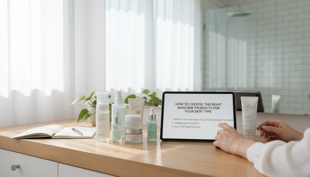 How to Choose the Right Skincare Products for Your Skin Type Guide