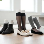 The Art of Layering Shoes with Socks and Tights Stylishly Explained