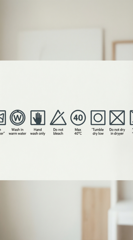 Fabric Care Labels Decoded A Beginner’s Visual Guide to Laundry Symbols