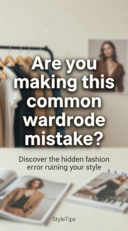 Are you making this common wardrobe mistake?